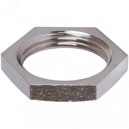 Контргайка 1/2' никелированная