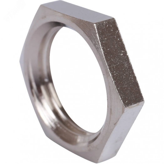 Контргайка 1/2' никелированная