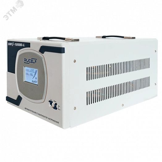 Стабилизатор напряжения 2 поколения релейный однофазный 12 кВА напольный