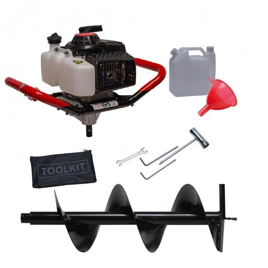 Бензобур GroundDrill-7 в комплекте со шнеком Drill 250 (800 мм)