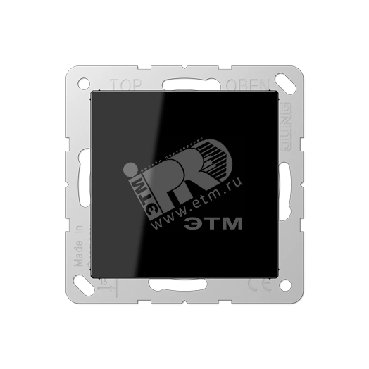 Крышка для произвольных отверстий (с несущей платой)  Серия A500  Материал- термопласт  Цвет- ерный