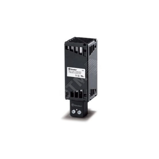 Электронагреватель щитовой электропитание 110-250В AC/DC тепловая мощность 50Вт установка на рейку 35мм IP20