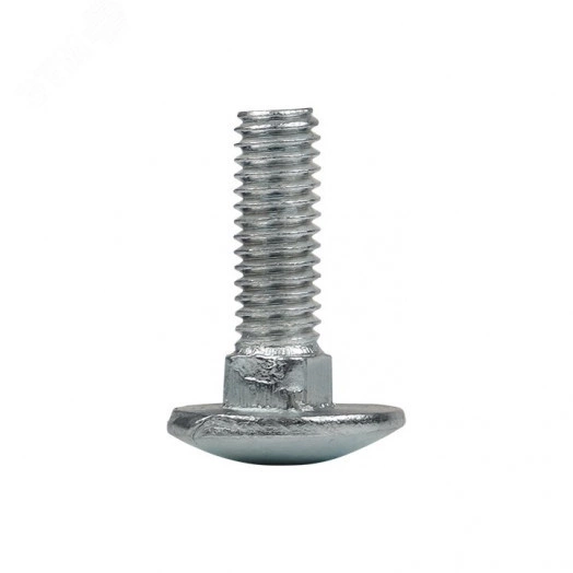 Винт с гладкой головкой и квадратным подголовником М6х20 DIN 603 INOX EKF