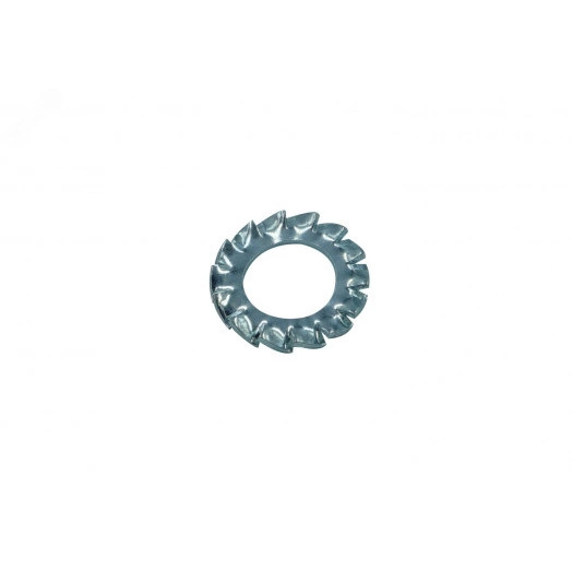 Шайба DIN 6798A М4 стопорная с наружными зубьями нержавеющая сталь А2  (200 шт.)