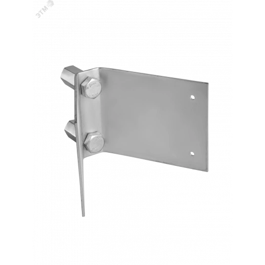 Крепление молниеприемника на конек