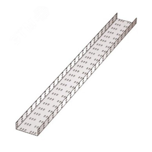 Лоток перфорированный ЛМ300х65х2000, У3, окрашенный, S1,0