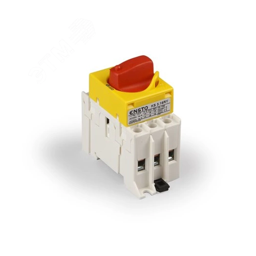 Рубильник с блокируемой ручкой 3п 25A