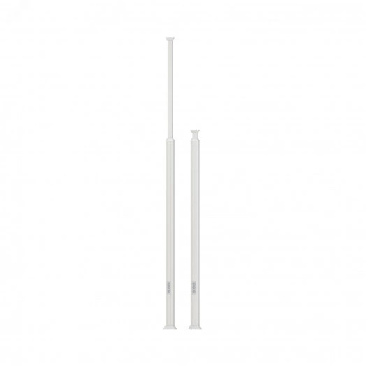 Колонна алюминиевая 2.7-4.2м серый металлик