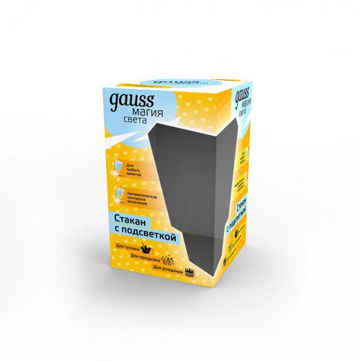 Стакан с подсветкой модель Romantic 3XLR44 LED LCUP Gauss