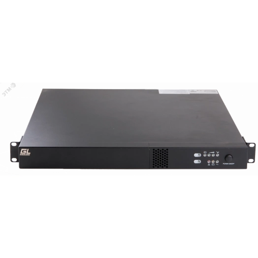 Источник бесперебойного питания OnLine компактный 1U 1 фаза 1000ВА/800Вт, 4акб х 9ач, 6 вольт, глубина 477 мм