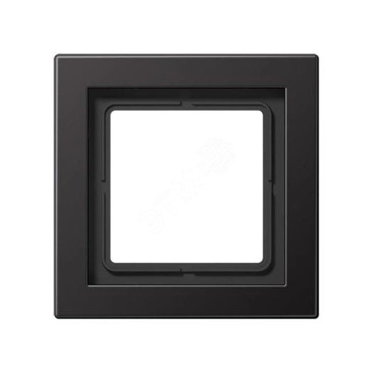Рамка 1-я для горизонтальной/вертикальной установки  Серия- LS-Design  Материал- металл  Цвет- алюминий дарк