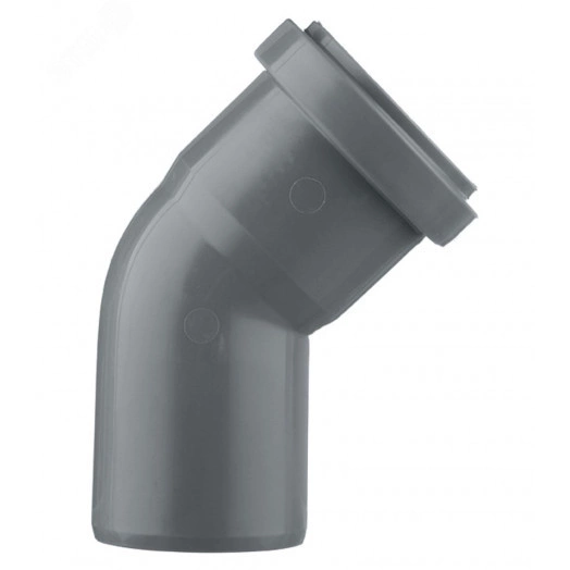 Отвод канализационный 50х45 град.