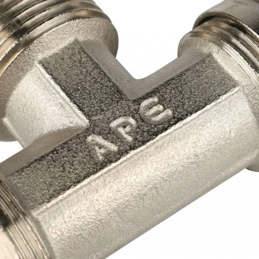 Тройник-переходник с наружной резьбой 3/4'х20 для металлопластиковых труб винтовой