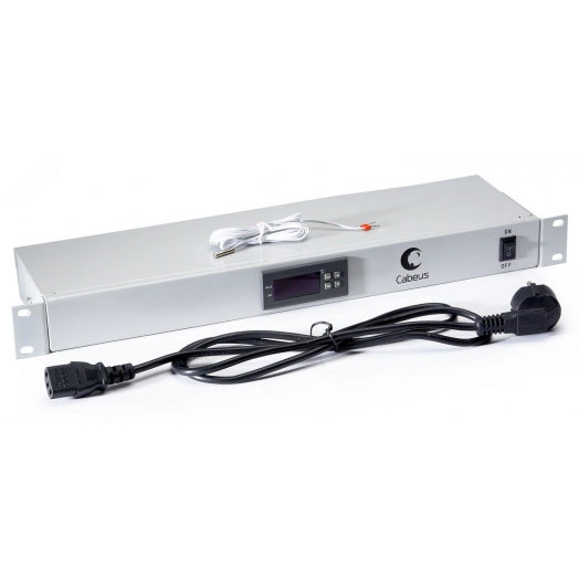 Микропроцессорная контрольная панель со встроенным термостатом, для автоматического регулирования или управления вентиляторными модулями