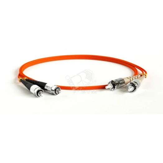 Патч-корд волоконно-оптический (шнур) мм 50/125 ST-FC 2мм duplex LSZH (10м)