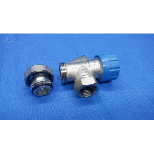 Клапан термостатический 1/2' с преднастройкой     осевой