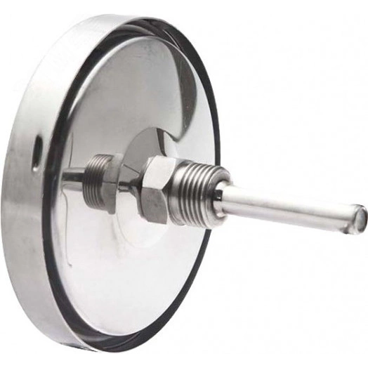 Термометр биметаллический коррозионностойкий осевой БТ-51.220 0-450С 1/2' 300 кл.1.5