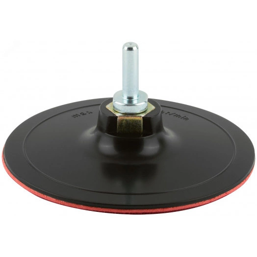 Насадка твердая с липучкой 125 мм для дрели и УШМ, Cutop Profi