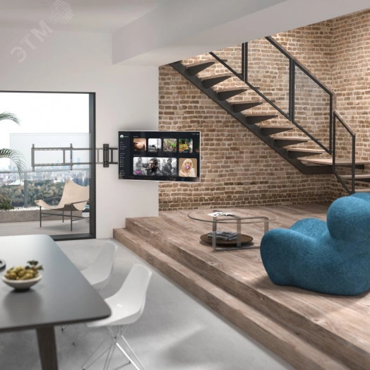 Кронштейн для телевизора 32-75 дюймов моторизированный