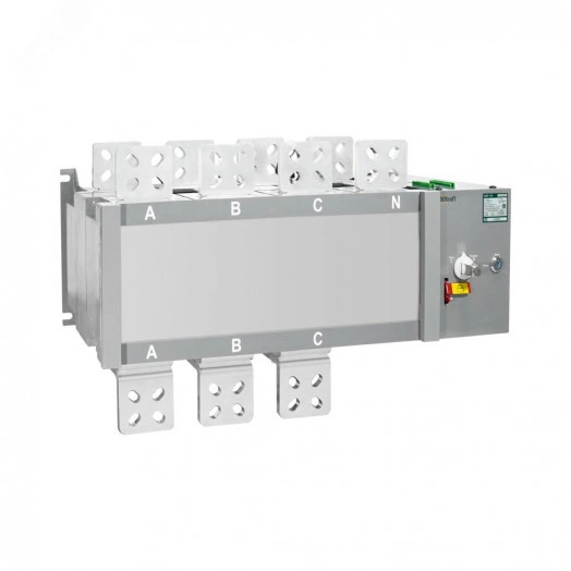 АВР на реверс. выкл.-разъед. и мотор приводом 315A, 4P, 12.6кА АВР-105