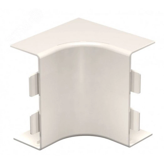 Крышка внутреннего угла кабельного канала WDK 40x110 мм (ПВХ,кремовый)