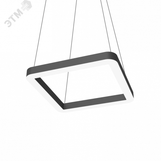 Светильник светодиодный ДСО-32Вт 4000К Enso Q черный