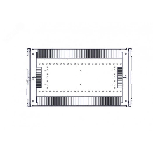 Шкаф Uniprom. 24U-600/1070. боковые панели 2шт. черный