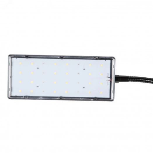 Светильник для растений светодиодный с таймером на прищепке ULT-P37-24W/SPFB/TM/60 IP40 BLACK TWIN Спектр для фотосинтеза