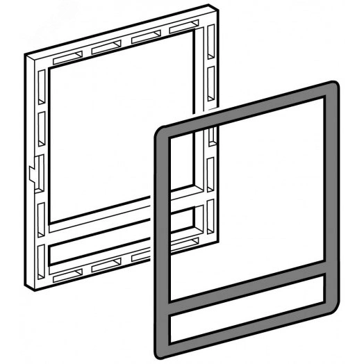 РАМКА ДВЕРИ SYSTEMEPACT ACB2 ВЫКАТНОЙ