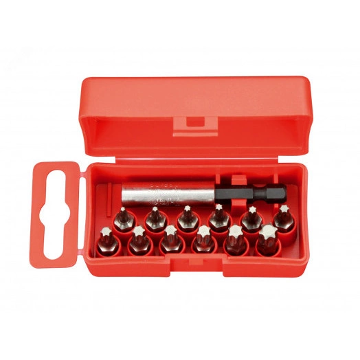 Набор бит Tx Industrial с держателем бит в кейсе, 13 шт