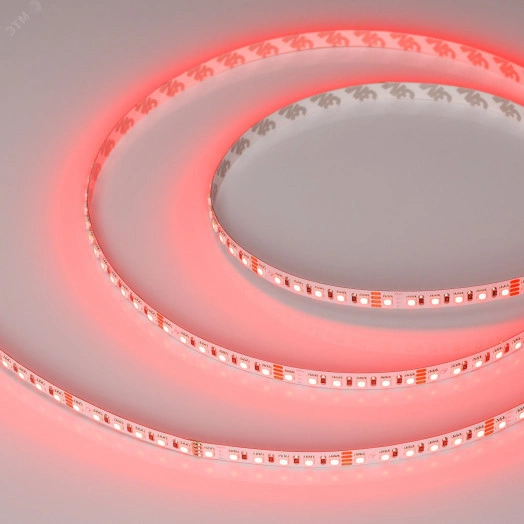 Лента LED RT-G120-8mm 24V RGB (11 W/m, IP20, 3838, 5m) (ARL, Открытый)