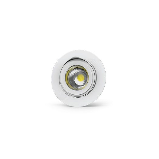 Светильник LED DL/R встраиваемый поворотный 40° 195*159мм 50W 3000K белый (?185mm)