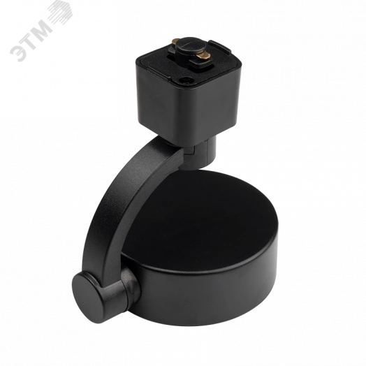 Светильник светодиодный трековый на шинопровод ДПО GX53 PTR 32 GX53 BL 230V IP20 без лампы черный корпус