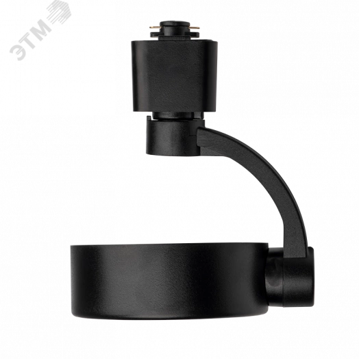 Светильник светодиодный трековый на шинопровод ДПО GX53 PTR 32 GX53 BL 230V IP20 без лампы черный корпус