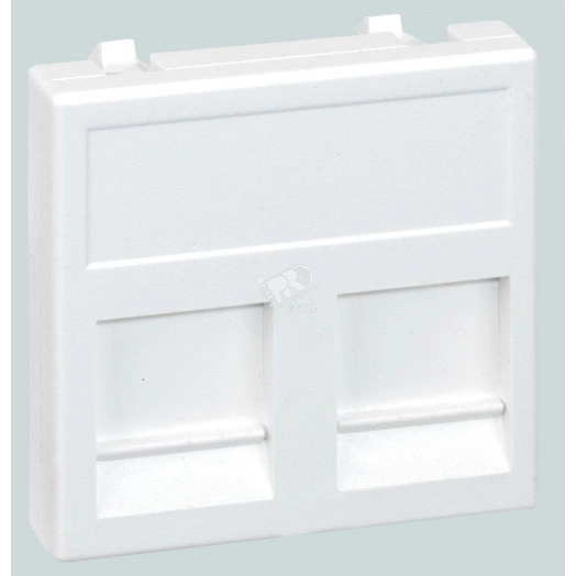 Connect Адаптер на 2 RJ45 CJ545U(FM) CJ546U(FM) шторка 45х45мм SC алюминий