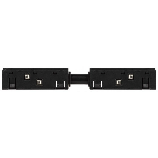 Коннектор питания прямой для магнитной трековой системы NOVA 48V TRM20-PCL-B  черный