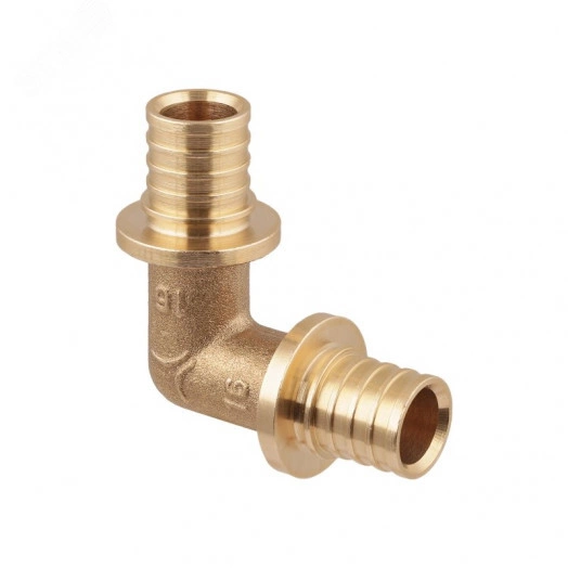 Угольник 40 аксиальный, латунный