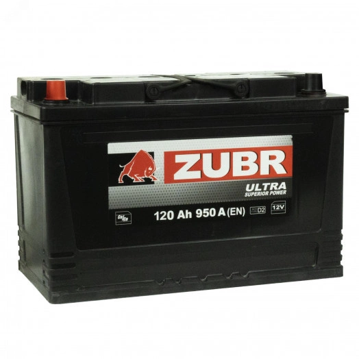 Аккумулятор автомобильный ZUBR Professional 120Ah L+