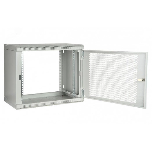 Шкаф настенный разборный 19д12U(600x650) дверь перфорированная