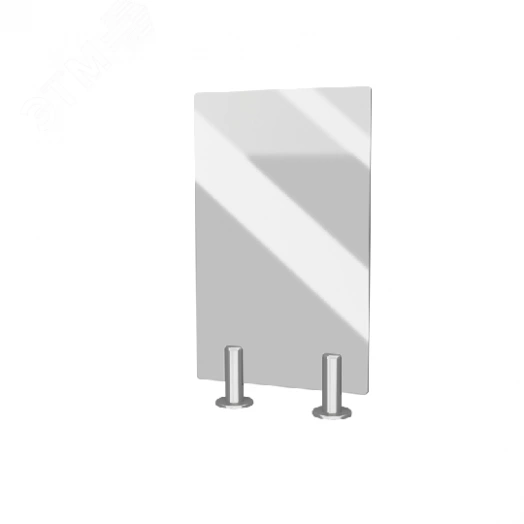 Ограждение со стеклом 500 мм