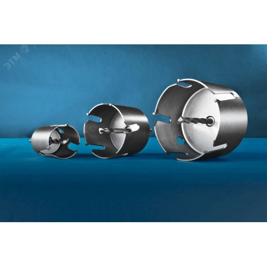 Коронка с твердосплавными резцами ПРОУНИВЕРСАЛ 55 мм