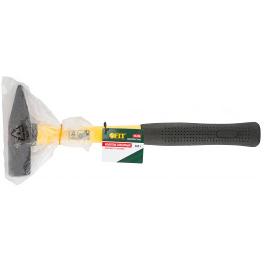 Молоток кованый, фиберглассовая ручка 600 гр