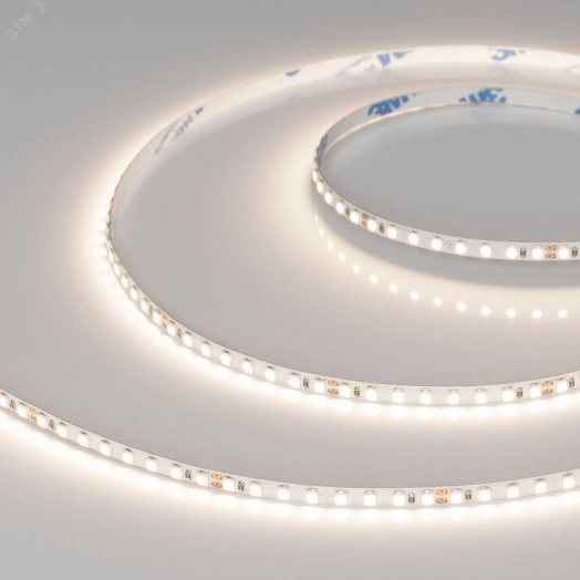 Лента RT-A160-5mm 24V Warm3500 (9.6 W/m, IP20, 2835, 5m) (, Открытый)