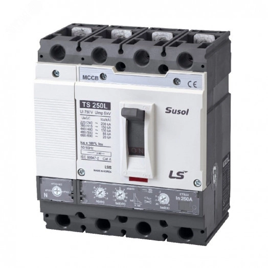 Автоматический выключатель TS100N (50kA) FTU 100A 4P3T