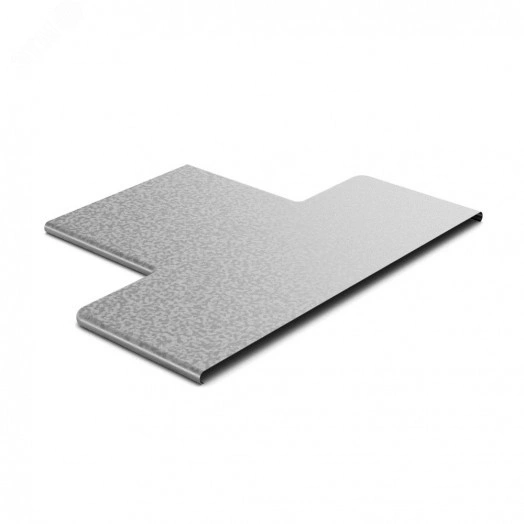 Крышка к переходу прямому центральному 400х200, толщ. 0,7 мм, Сендзимир цинк