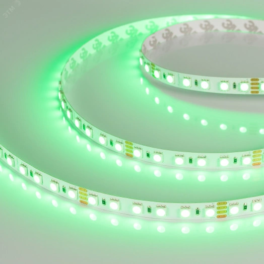 Лента RT-B84-10mm 24V RGB (21 W/m, IP20, 5060, 5m) (, Открытый)