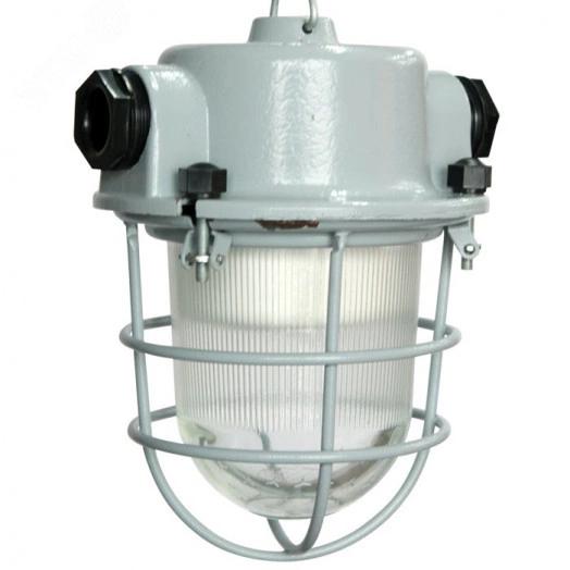 Светильник СПЕЦСВЕТ 01-009-204 [145] АС 36 В ПОДВЕСНОЙ ШАХТЕР С РЕШЕТКОЙ ГУ (ДСР)