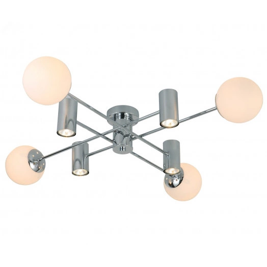 Люстра Tanya 3164-304 4 * Е27 40 Вт + 4 * Gu10 7 Вт модерн Rivoli (Б0061945)