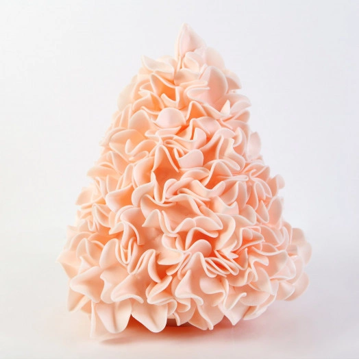 Светильник Ель пудровая ULW-R07 T/WHITE+GREEN/150C/A со сменными лампами (в/к) белая + зеленая E27 Плафон D150мм прозрачный Белое основание TM