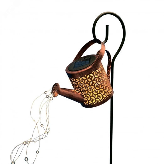 Садовый светильник на солнечной батарее Лейка 36 светодиодов Теплый белый свет 1*АА Ni-Mh аккумулятор в комплекте IP44 TM Uniel USL-S-822/PT210 SPRINKLER